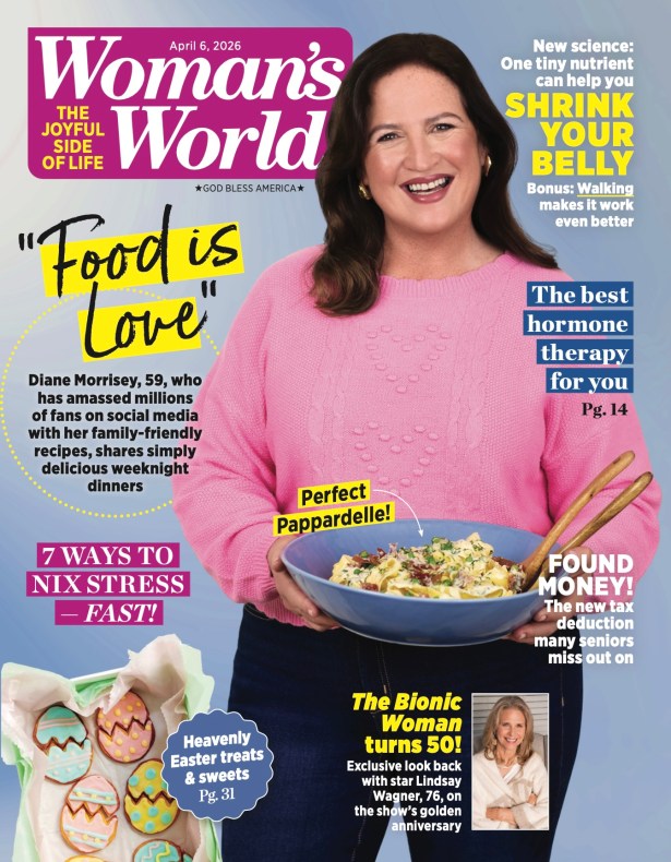 Diane Morrisey Woman's World cover
